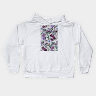 Flower Collage Kids Hoodie